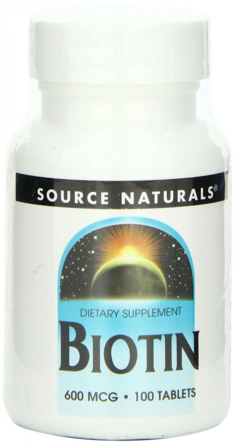 Source Naturals Biotin 600mcg 100 Tablets