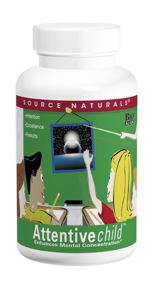 Source Naturals Attentive Child Chewables Bio-Aligned 30 wafer