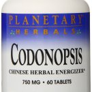 Planetary Herbals Codonopsis Tablets 750 mg 60 Count 60 Tabs