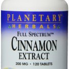 Planetary Herbals Cinnamon Extract Full Spectrum 200mg For Healthy Blood Gluc...