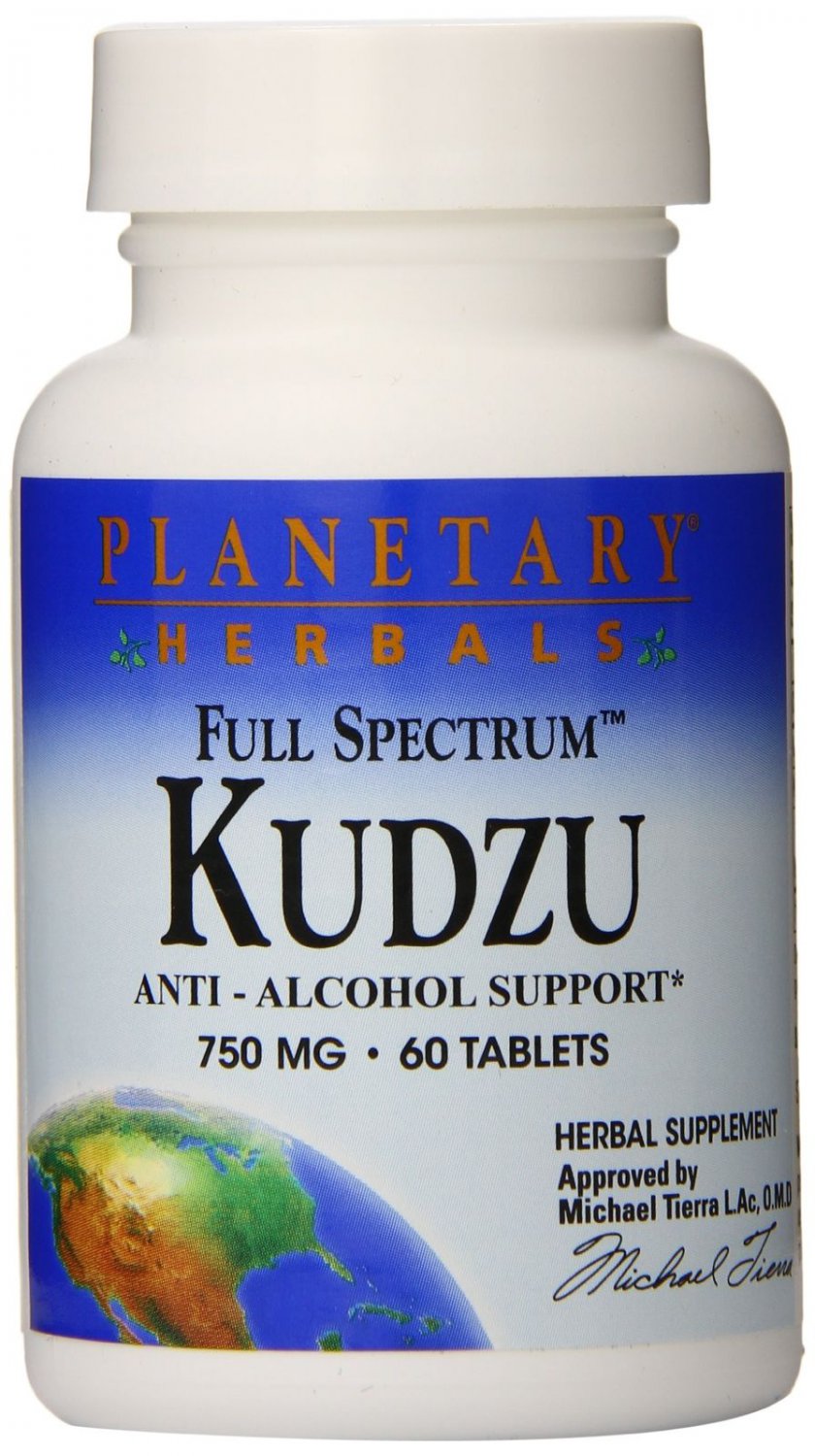 Planetary Herbals Full Spectrum Kudzu Tablets 60 Count 60 Tabs