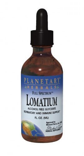 PLANETARY HERBALS Lomatium Full Spectrum Glycerite 2 oz