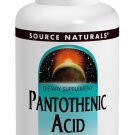 Source Naturals Pantothenic Acid Vitamin B-5 100mg 100 Tablets