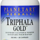 Planetary Herbals Triphala Gold 550mg  Cleanser for GI Tract Wellness 60 Vege...