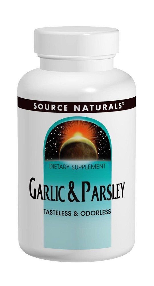 Garlic & Parsley Oil 500/100mg Source Naturals Inc. 100 Softgel