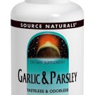 Garlic & Parsley Oil 500/100mg Source Naturals Inc. 100 Softgel