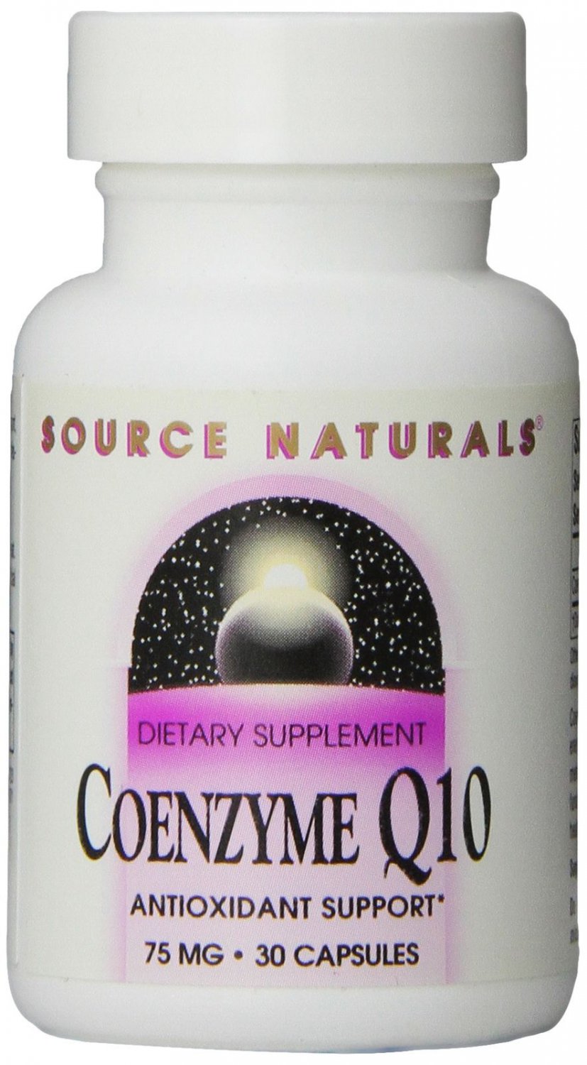 SOURCE NATURALS Coenzyme Q10 75 Mg Capsule 30 Count 30 Capsules