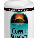 Copper Sebacate 22 mg 60 tablets Source Naturals