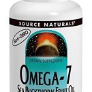 Source Naturals Omega-7 Sea Buckthorn Fruit Oil Vegan Sourced - 30 Softgels