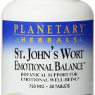 Planetary Herbals St. John's Wort Emotional Balance Tablets 30 Count