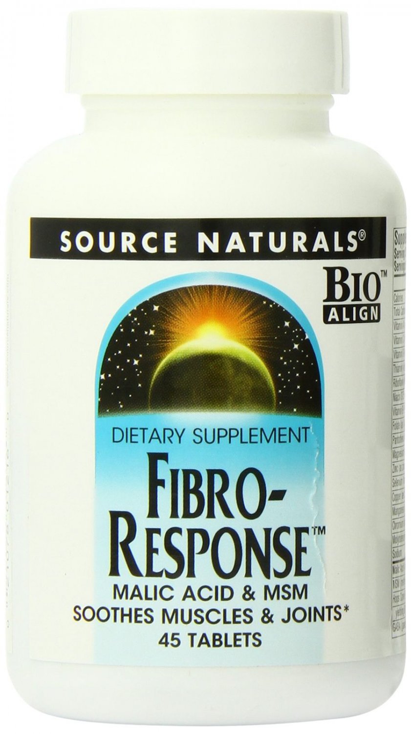 Source Naturals Fibro-Response Soothes Muscles & Joints 45 Tablets