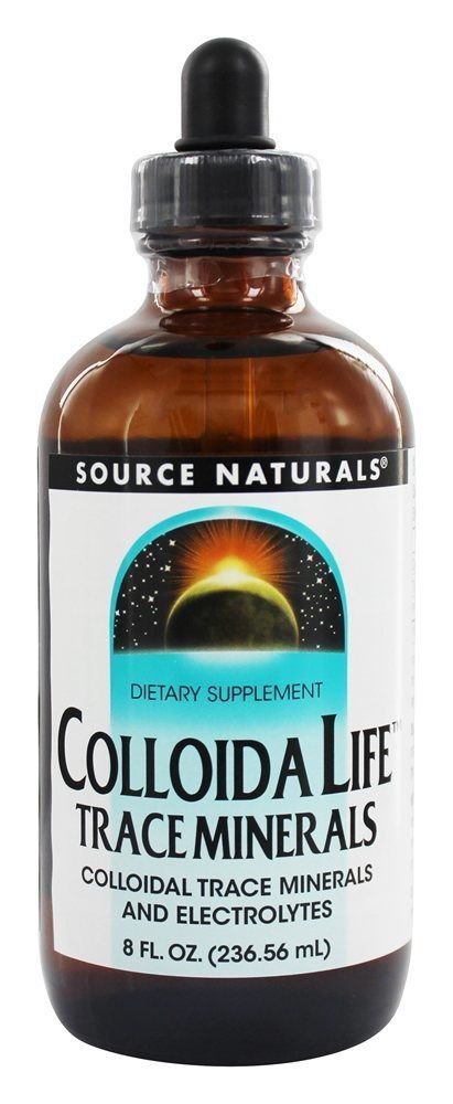 Source Naturals - Colloida Life Trace Minerals - 8 oz.