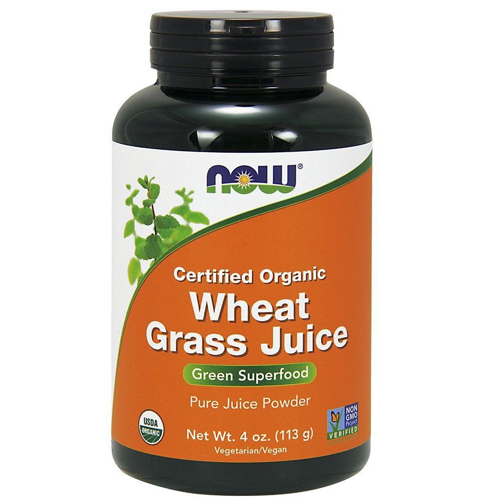 NOW Organic Wheat Grass Juice Powder4-Ounce