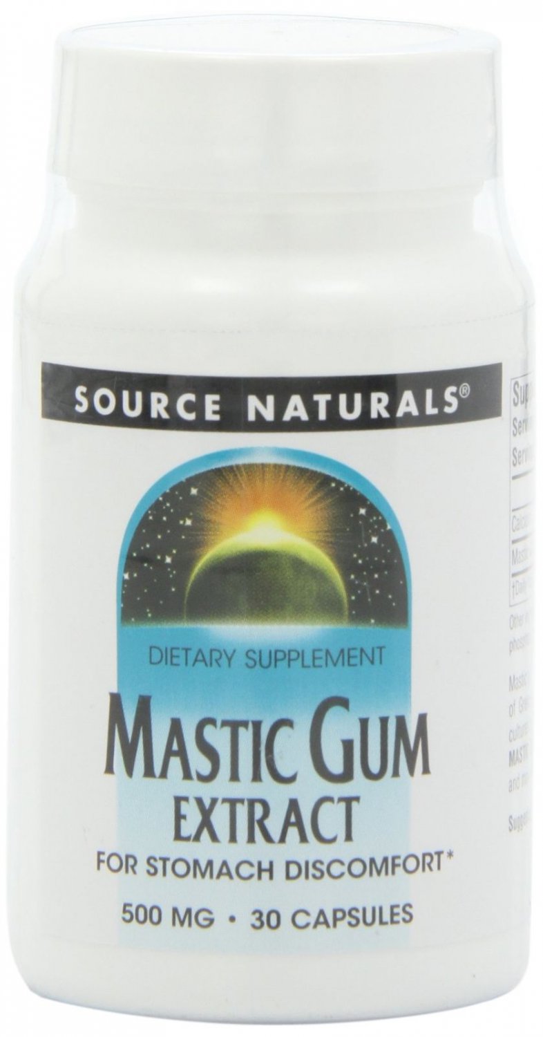 SOURCE NATURALS Mastic Gum Extract 500mg 30 capsule