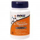L-Theanine Double Strength 200 mg 60 Veg Capsules by NOW Foods