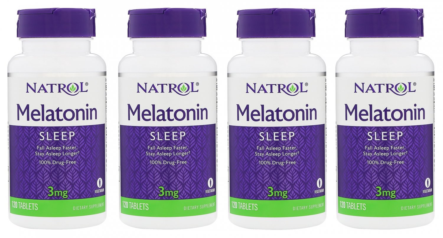Melatonin 3mg Fast Dissolve Tablets 90 Tablets (4 Pack)
