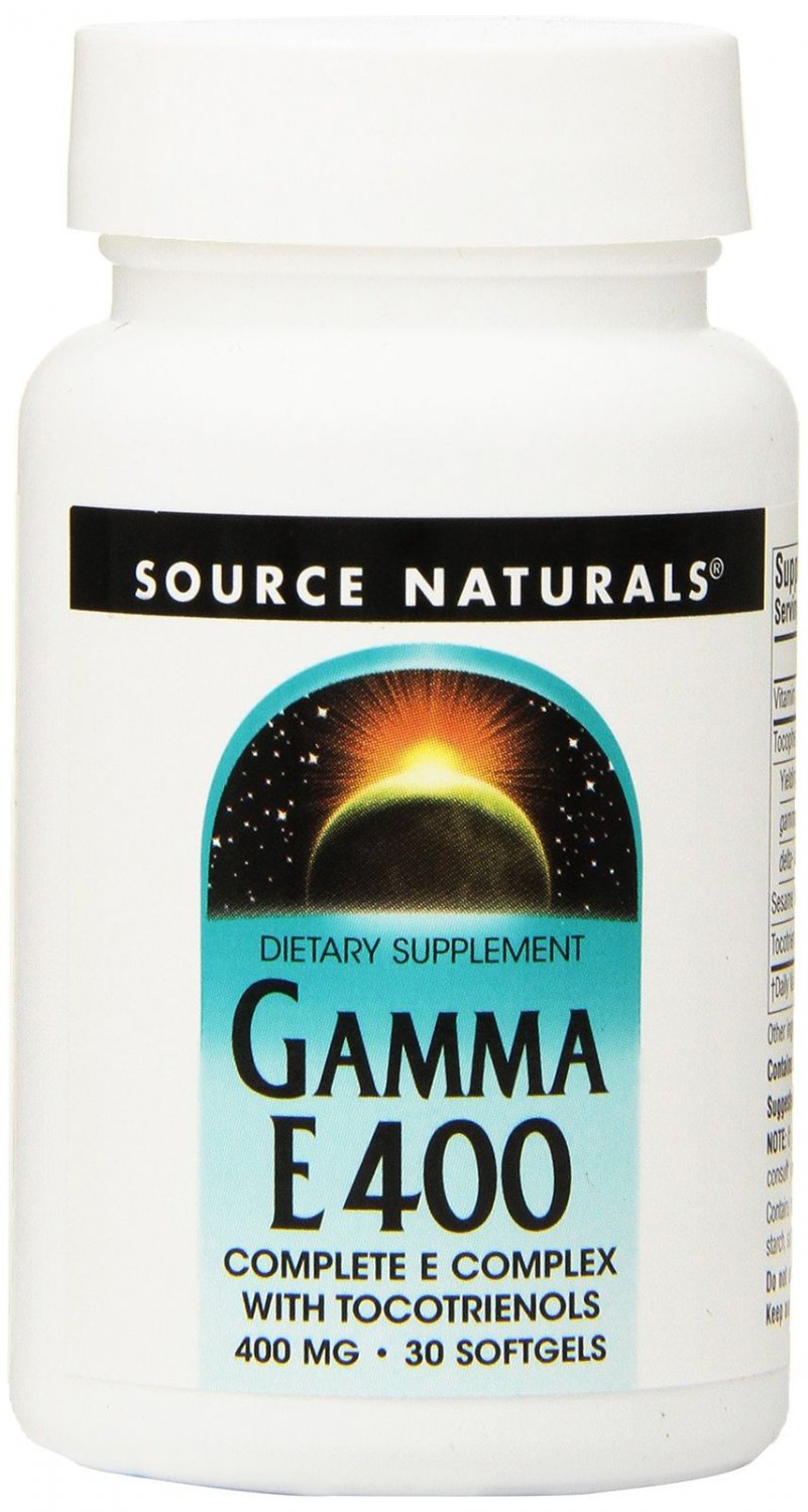 Source Naturals Gamma E 400 Complex 30 Softgels