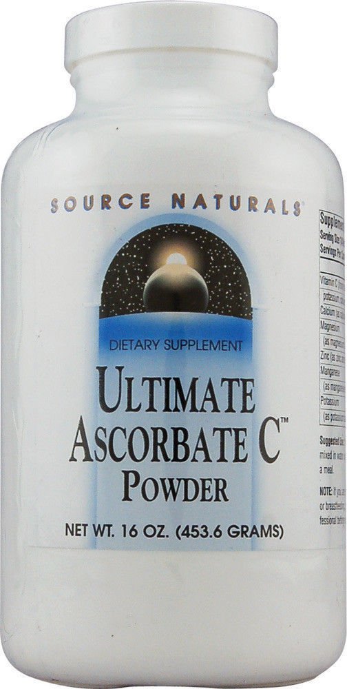 Ultimate Ascorbate C Powder, Source Naturals, 8 oz