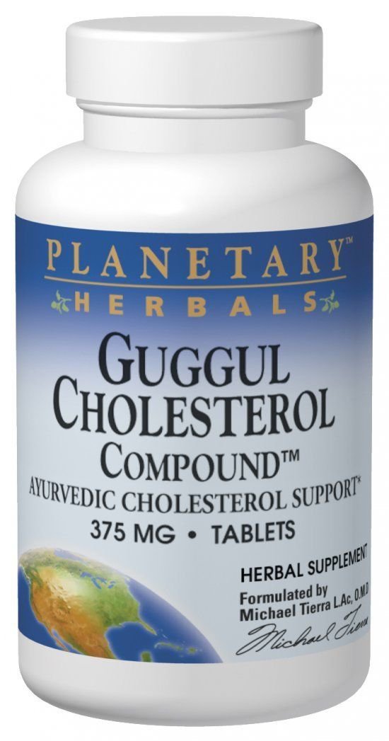 Planetary Herbals - Guggul Cholesterol Compound - 90 tabs