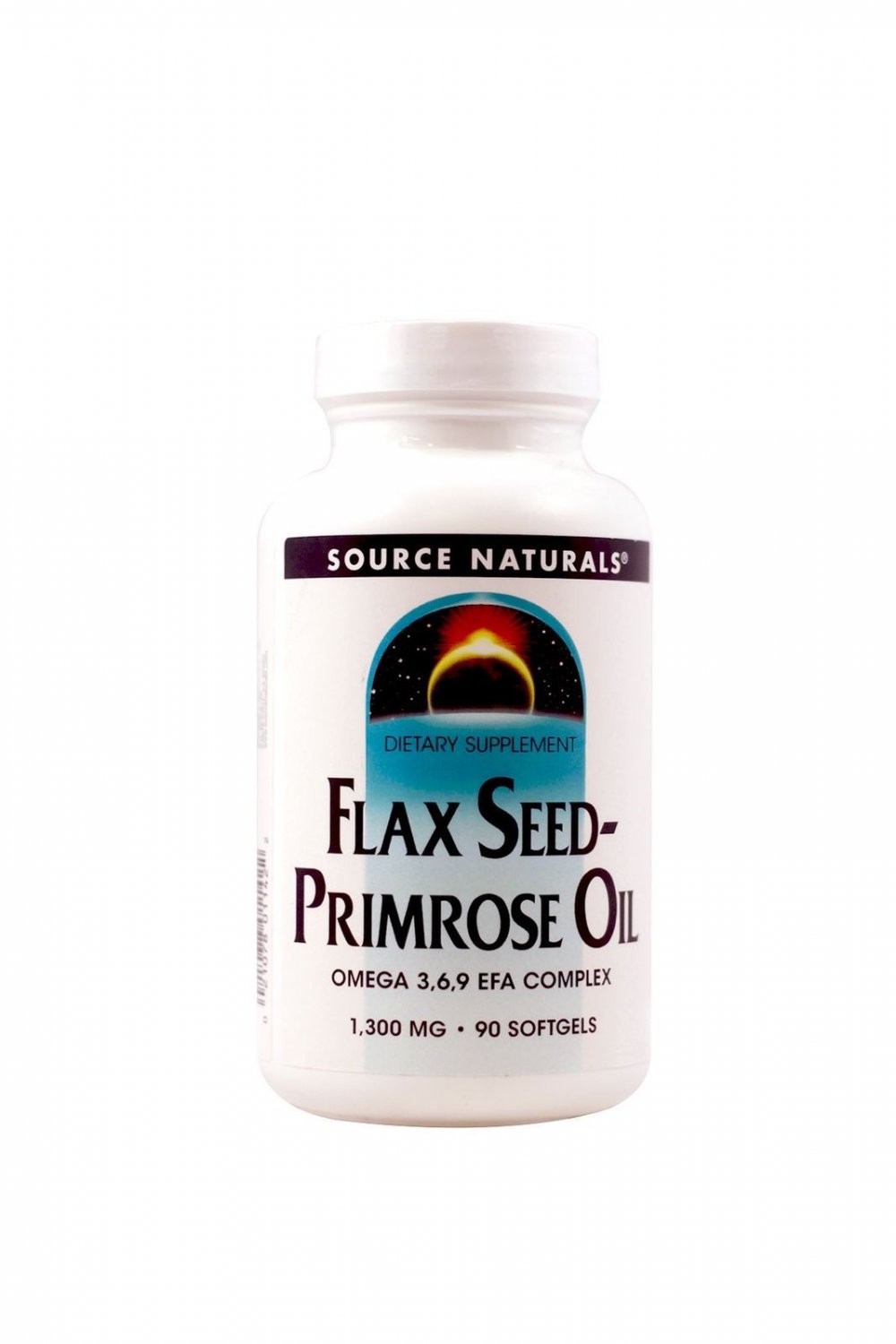 Source Naturals Flax Seed-Primrose Oil 1300mg 90 Softgels