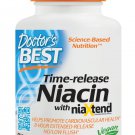 Doctor's Best Time-release Niacin with niaxtend Non-GMO Vegan 500mg 120 Tablets