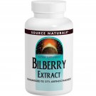 Bilberry Extract, Source Naturals, 120 tablet 50 mg