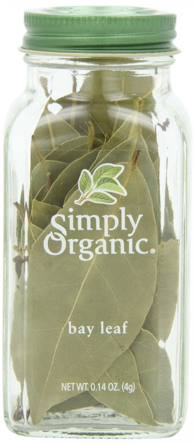Simply Organic Bay Leaf Certified Organic 0.14-Ounce Container