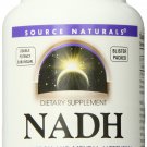 Source Naturals NADH 20mg Sublingual Boost Energy and Mental Alertness 10 Tab...