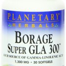 Planetary Herbals Borage Super GLA 300 Softgels 30 Count