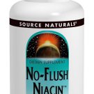 No-Flush Niacin 500mg Source Naturals Inc. 30 Tabs