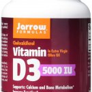 Jarrow Formulas Vitamin D3 Support Calcium & Bone Metabolism 5000 IU 100 Softgel