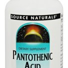 Pantothenic Acid 500mg Source Naturals, Inc. 100 Tabs