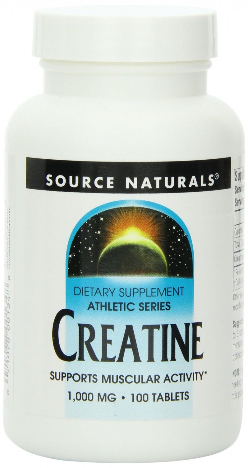 Source Naturals Creatine 1000mg 100 Tablets