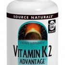 Vitamin K2 Advantage 2200 mcg Source Naturals, Inc. 30 Tabs