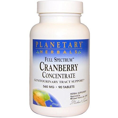 Planetary Herbals Full Spectrum Cranberry Concentrate 560 mg Tabs 90 ct