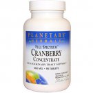Planetary Herbals Full Spectrum Cranberry Concentrate 560 mg Tabs 90 ct
