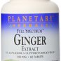 Planetary Herbals Full Spectrum Ginger Extract Tablets 60 Count