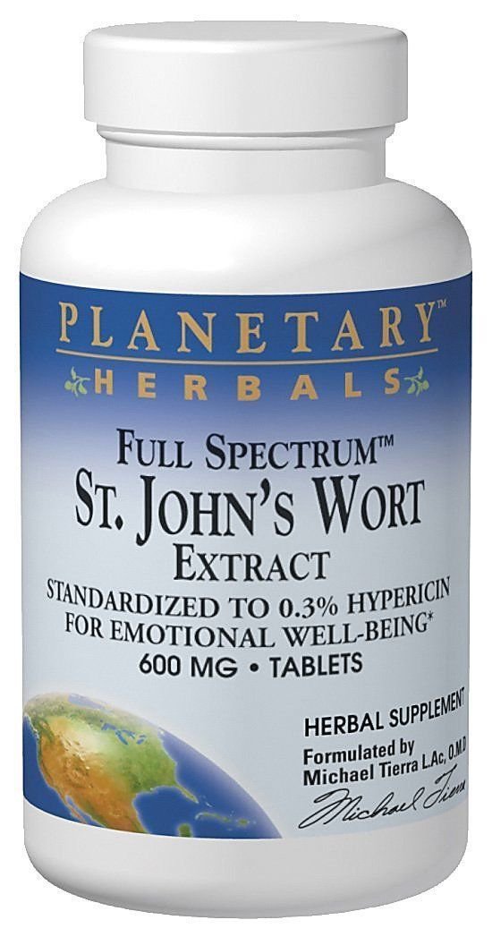 Planetary Herbals Full Spectrum St. John's Wort Liquid Extract 2 Fluid Ounce