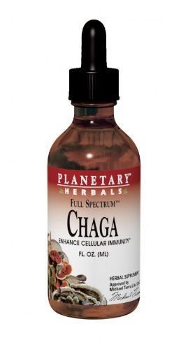 Planetary Herbals Chaga Liquid Full Spectrum 1 Fluid Ounce