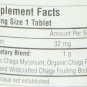 Planetary Herbals Chaga Full Spectrum Enhance Cellular Immunity 30 Tablets