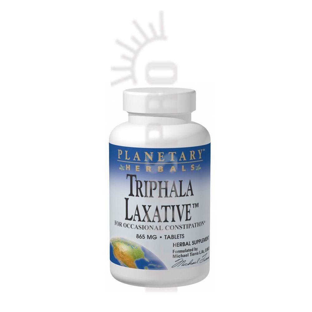 Planetary Herbals Sample Triphala Laxative 865mg Trial Tablets 10 Count