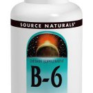 Source Naturals Vitamin B-6 50mg Immune System Support 250 Tablets