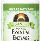 SOURCE NATURALS Vegan True Non-Gmo Essential Enzymes 500 Mg Vegetable Capsule...