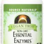 SOURCE NATURALS Vegan True Non-Gmo Essential Enzymes 500 Mg Vegetable Capsule...