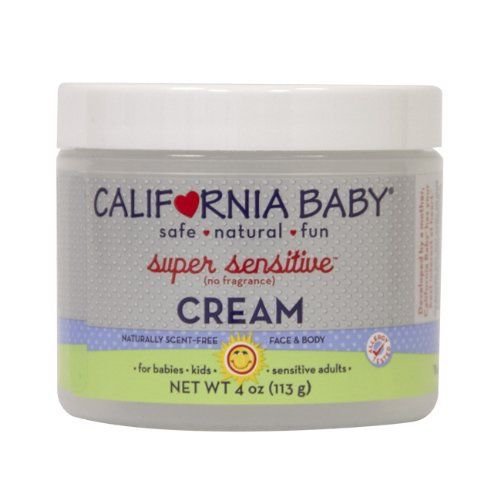 California Baby Super Sensitive Mousiturizing Cream - 4 oz 4 oz.