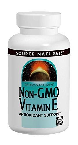 SOURCE NATURALS Vitamin E Non-Gmo 400 IU Tablet 30 Count