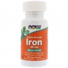 Iron Double Strength 36mg 90 Veg Capsules by Now Foods