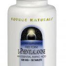 SOURCE NATURALS L-Phenylalanine 500 Mg Tablet 100 Count
