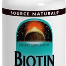 Source Naturals, Biotin, 1,000 mcg 200 tablet