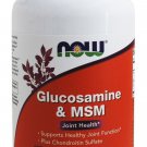 Glucosamine & M.S.M 750/250mg 180 Vcaps NOW Foods